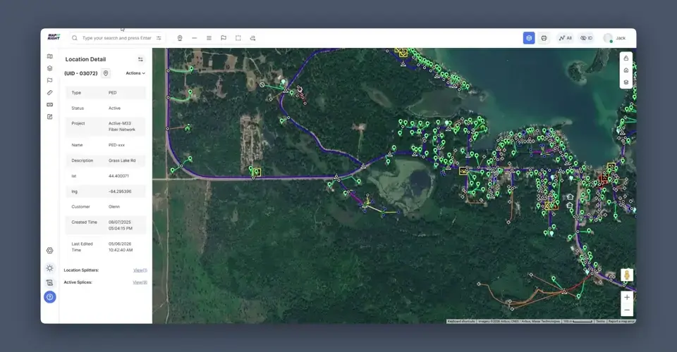 MapItRight reporting demo — first frame showing BOM export from project data